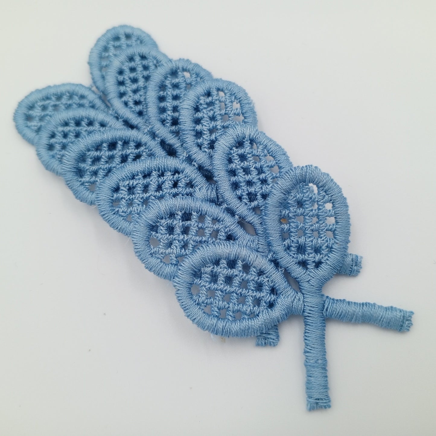 VINTAGE Tennis Patches light blue Embroidered Appliques #917