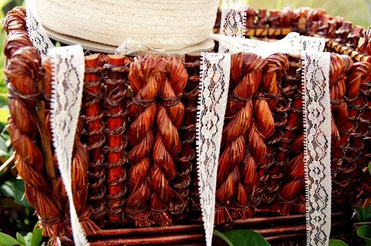 Soft Floral Lace Picot Edging