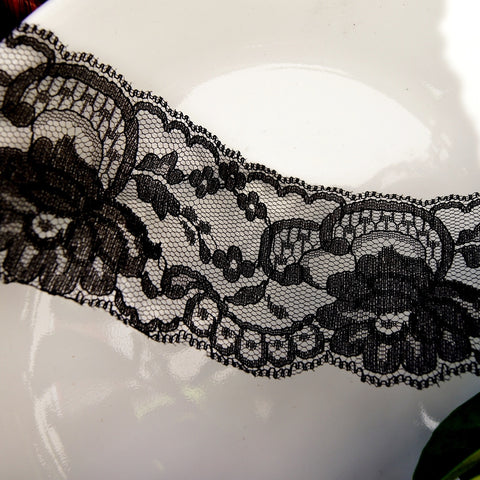 Black Lace Trim