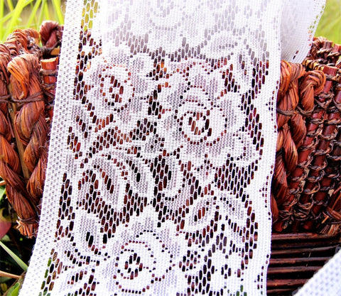 White Lace Trim