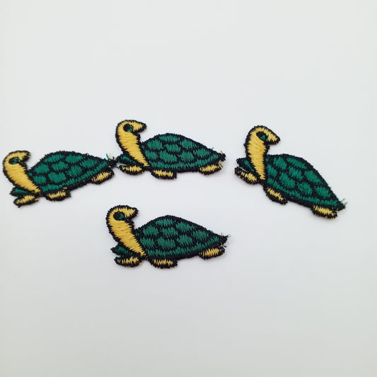 Yellow green turtle Patches sewing appliqué #459
