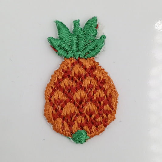 Tropical Pineapple Iron on Patches Embroidery Fruit Applique patches for DIY Projects, Jackets Hair Accessories Bags Jeans Backpacks #356
