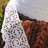 Cluny Lace Trim White Classic Wheel Motifs Vintage 2½ 