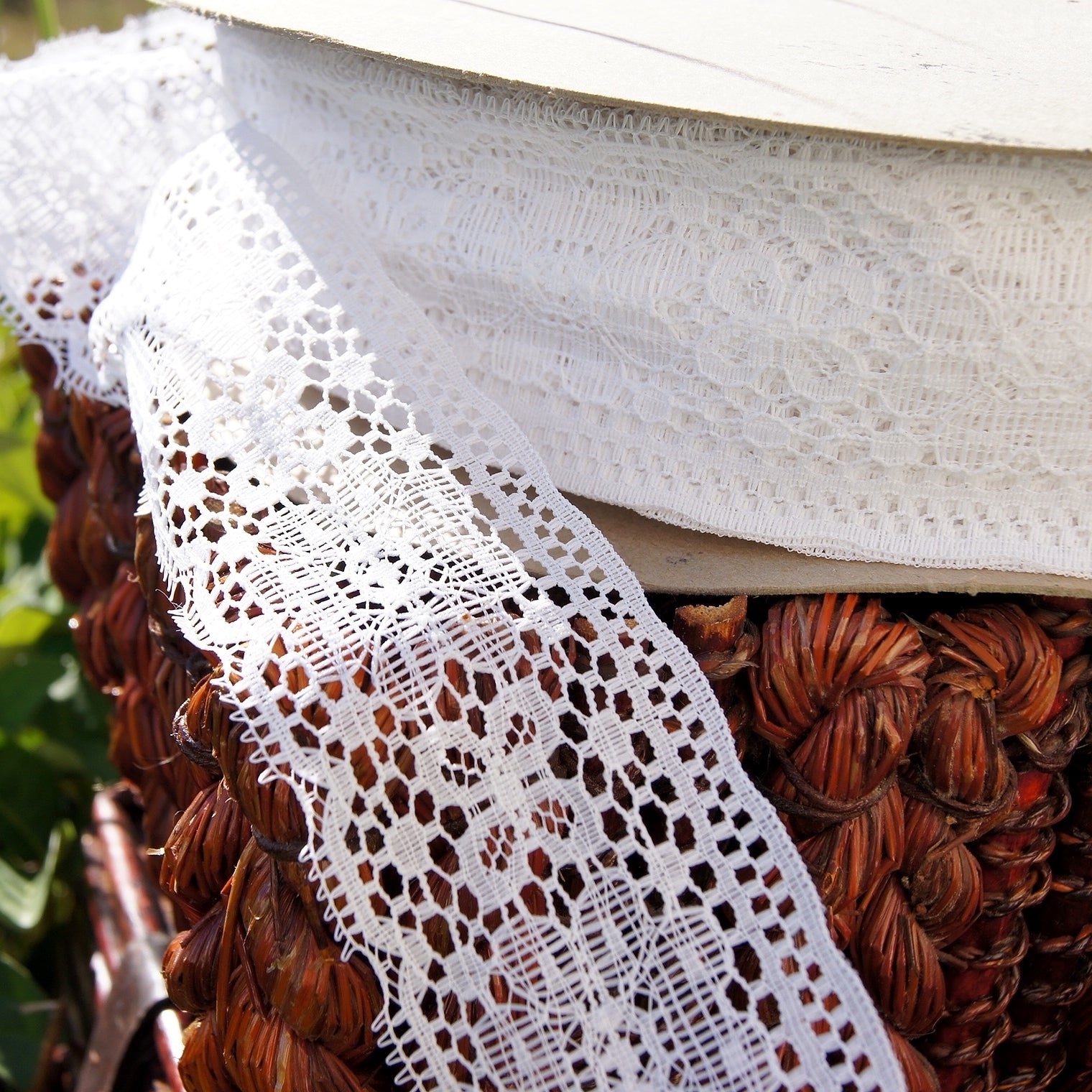 Wide flat lace trim sale