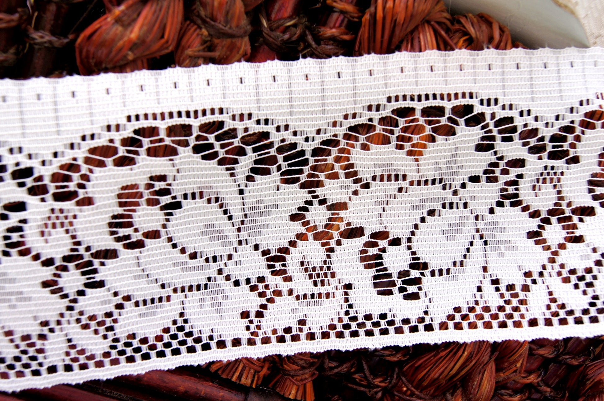 Big Rose Off White Insertion Lace 3½ " wide