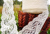  5'' widw Elegant Off White Floral Galloon Lace Trim