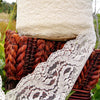 Elegant Off White Floral Galloon Lace 5'' wide