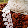 Special Circle Design Off White Lace Trim Edging 1¼
