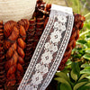 Bordered Floral Off White Vintage Lace Trims 2