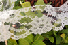 Big Floral Off White Raschel Lace Trim 2¾