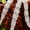 Picot Edge Floral Lace Trim Off White ¾