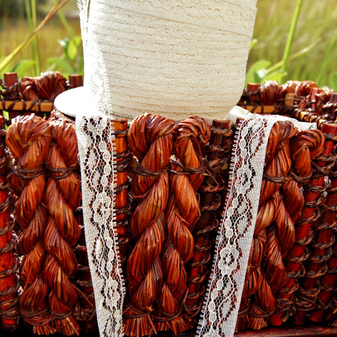 Picot Edge Floral Lace Trim