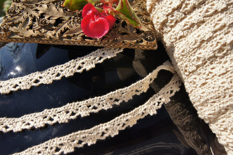 Cotton Cluny Crochet Lace Trim 176
