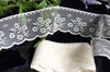Ivory Floral Scalloped Lace Trim