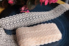 Symmetric Galloon Lace Trim - Light Beige Cream
