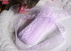 Lavender Floral Lace Trim