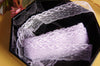 Lavender Floral Lace Trim