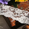 Off-White Floral Flat Lace Trim 2¼