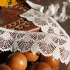 Beige Semi-Stiff Lace Trim