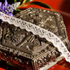 Ivory Scalloped Lace Edging ½