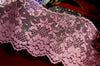 Dusty Rose Floral Lace Trim