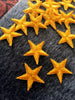 Vintage Embroidered Yellow Star Decorative Patch #5015
