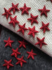 Vintage Embroidered Red Star Decorative Patch #5016