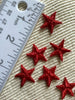 Vintage Embroidered Red Star Decorative Patch #5016