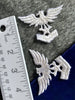 Vintage White Eagle Sew-on Decorative Applique Patches #5018