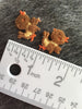 Vintage Brown Bird Embroidered Sew-on Applique Patches #5039