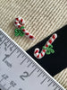 Holiday Season Candycane Vintage Decorative Patches #5073