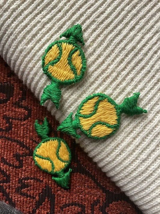 Decorative Yellow Green Baseball Arrow Embroidered Vintage Sewing Patch #5082