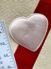 Vintage Light Pink Large Heart Decorative Embroidery Applique Patches #5091