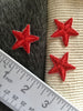 Vintage Red Star Iron-on Embroidery Applique Patches #5101