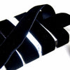 Black Velvet Ribbon Vintage from France 23mm