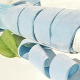 Baby Blue Velvet Ribbon Vintage from France 24mm