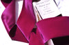Vintage Fuchsia Wine Satn Back Velvet Ribbon 2-1/4
